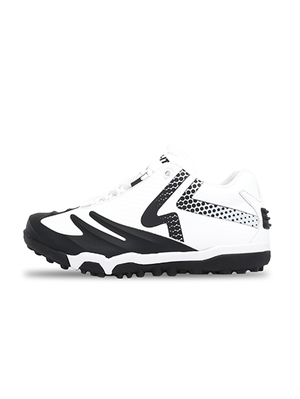 Women's SwiftStep Ringor Pro Turf Softball Shoes - White/Black