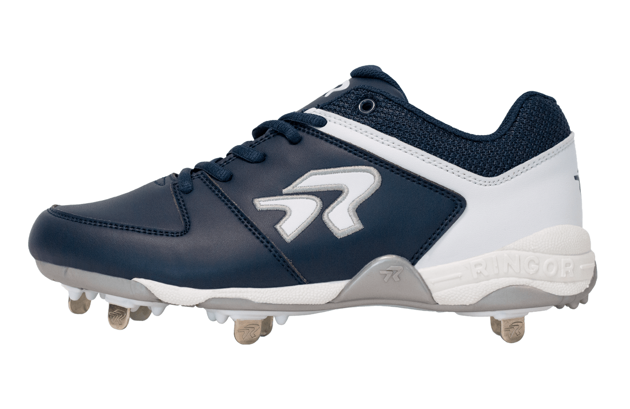 Softball Cleats - Women's Flite Metal by Run2Day - Navy
