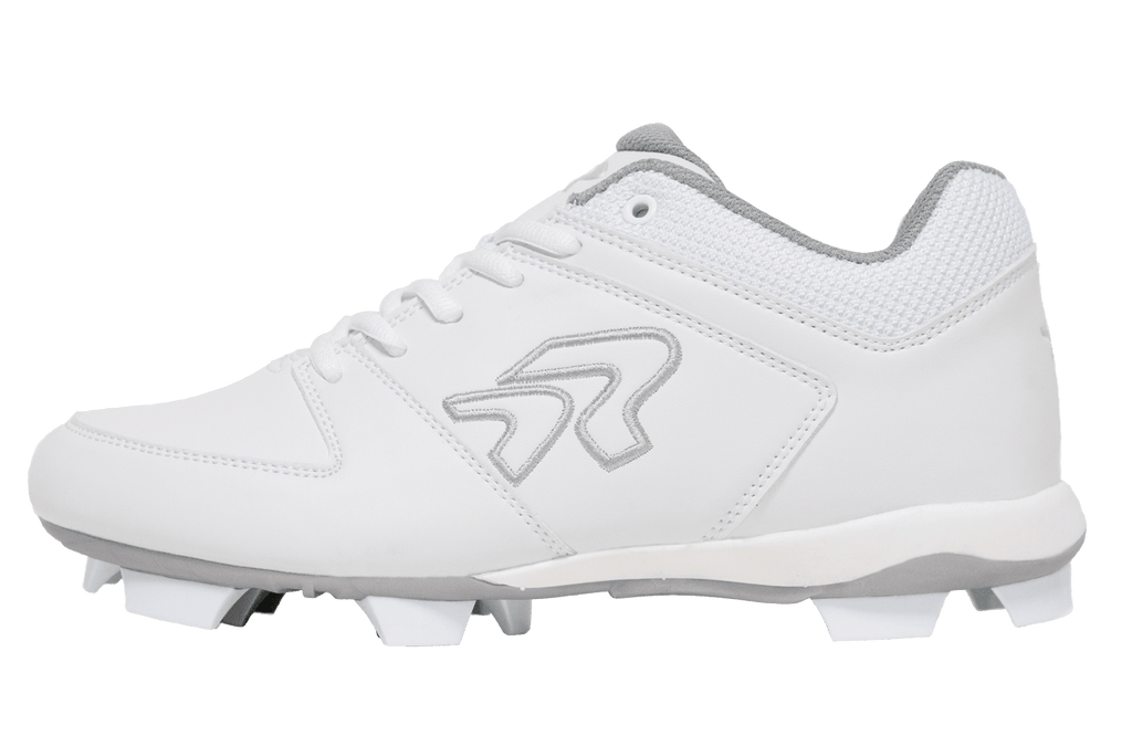 Softball Cleats - Women's Flite Style in Lightweight Design Run2Day - White