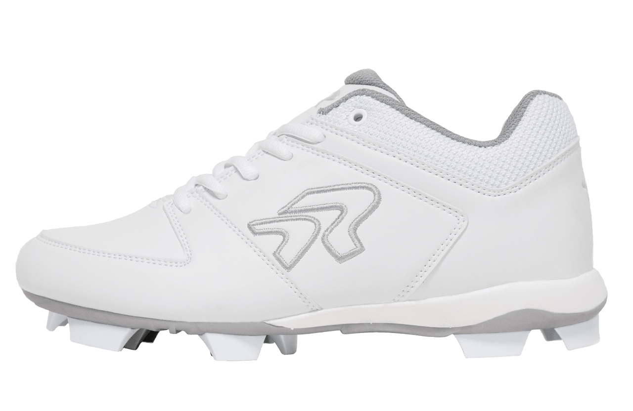 Softball Cleats - Women's Flite Style in Lightweight Design Run2Day - White