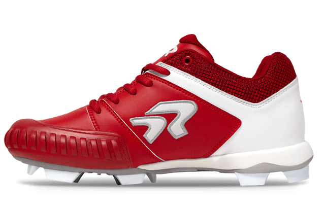 Softball Cleats - Women's Flite with Pitching Toe Run2Day - Red